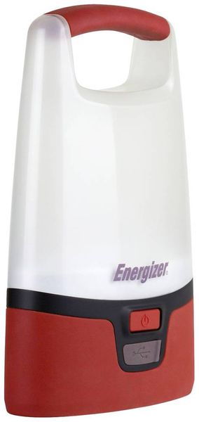 Energizer E304157300 Vision USB LED Camping-Laterne 1300lm batteriebetrieben Rot/Schwarz