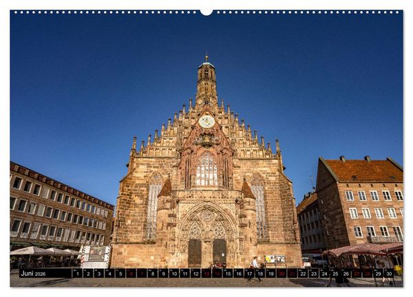 Produktbild: Wunderbares N&uuml;rnberg (hochwertiger Premium Wandkalender 2026 DIN A2 quer), Kunstdruck in Hochglanz