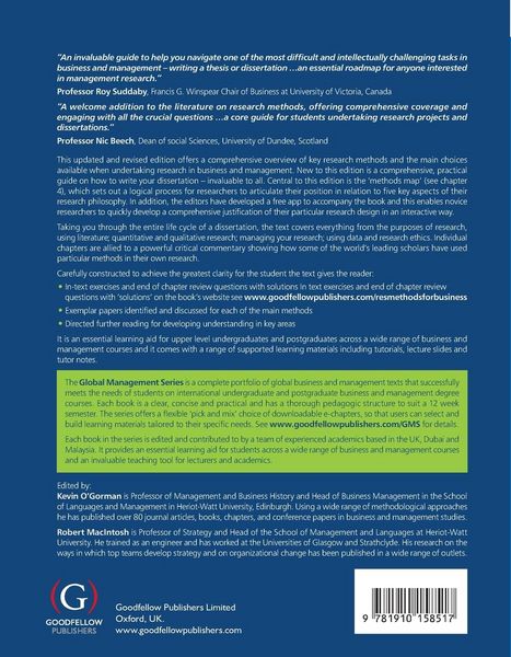 Produktbild: Research Methods for Business and Management