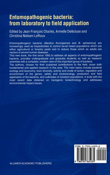 Produktbild: Entomopathogenic Bacteria: from Laboratory to Field Application