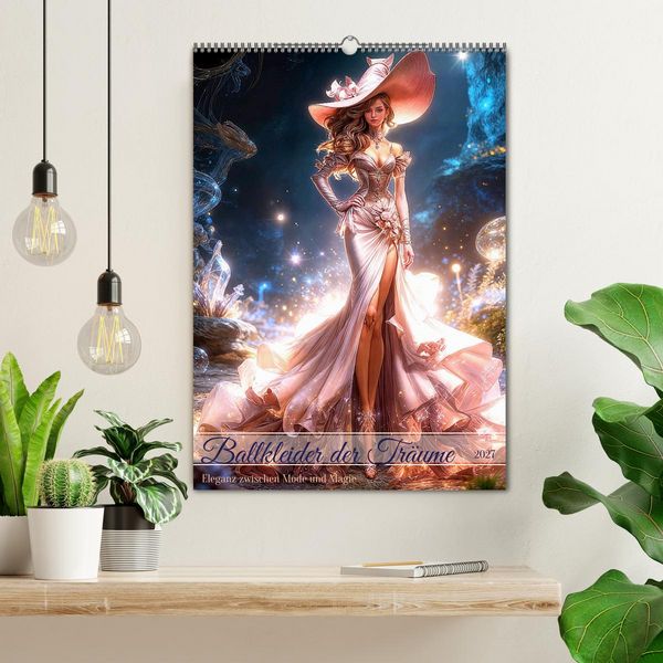 Produktbild: Ballkleider der Tr&auml;ume (Wandkalender 2027 DIN A2 hoch), CALVENDO Monatskalender