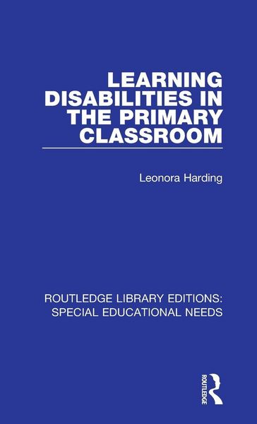 Produktbild: Learning Disabilities in the Primary Classroom