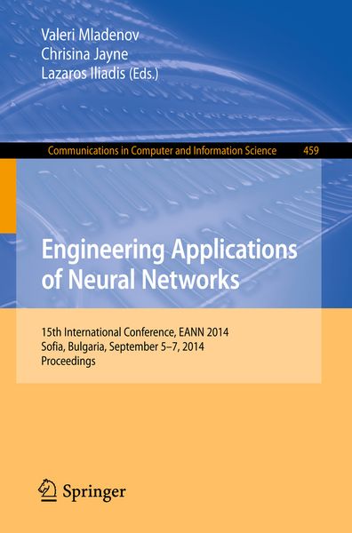 Produktbild: Engineering Applications of Neural Networks