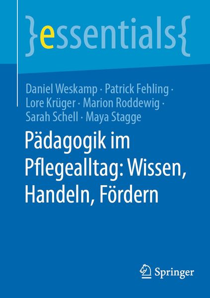 Produktbild: P&auml;dagogik im Pflegealltag: Wissen, Handeln, F&ouml;rdern