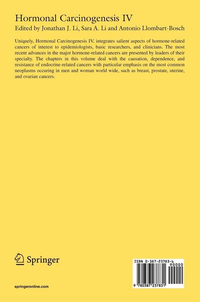 Produktbild: Hormonal Carcinogenesis IV