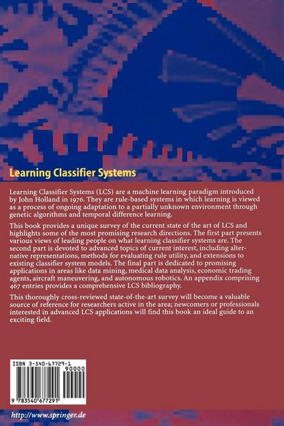 Produktbild: Learning Classifier Systems