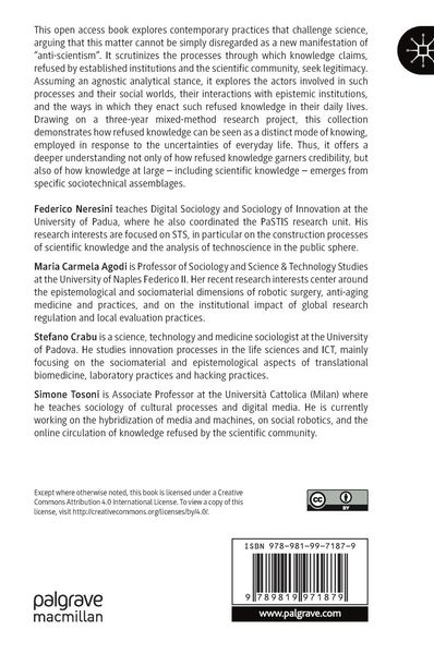 Produktbild: Manufacturing Refused Knowledge in the Age of Epistemic Pluralism