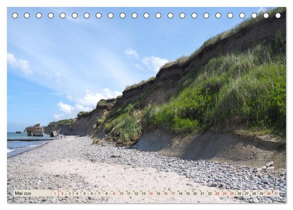 Produktbild: Ostseebad Wustrow K&uuml;stenimpressionen (Tischkalender 2026 DIN A5 quer), CALVENDO Monatskalender