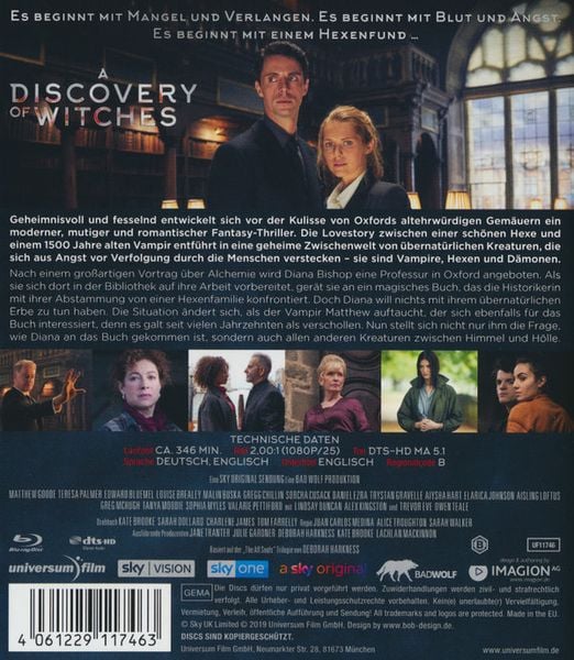 Produktbild: A Discovery of Witches - Staffel 1 [2 BRs]