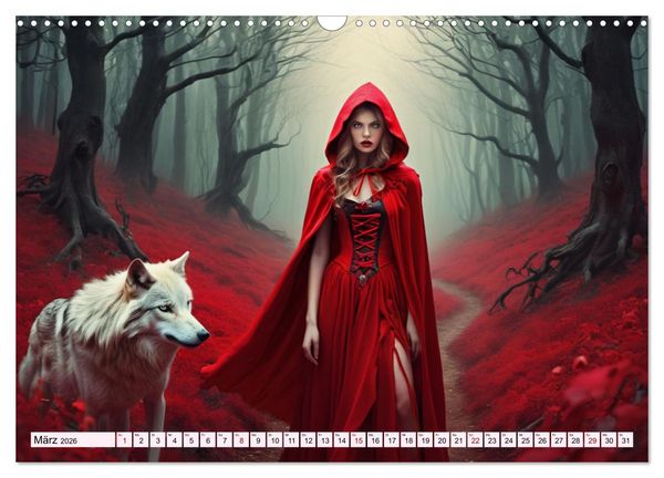 Produktbild: Im Reich der M&auml;rchen, Mythen und Legenden (Wandkalender 2026 DIN A3 quer), CALVENDO Monatskalender