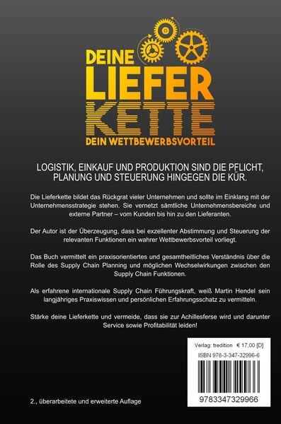 Produktbild: Deine Lieferkette - Dein Wettbewerbsvorteil