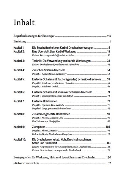 Produktbild: Drechseln mit Karbid-Werkzeugen