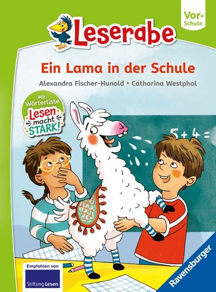 Produktbild: Ein Lama in der Schule - Leserabe ab Vorschule - Erstlesebuch f&uuml;r Kinder ab 5 Jahren