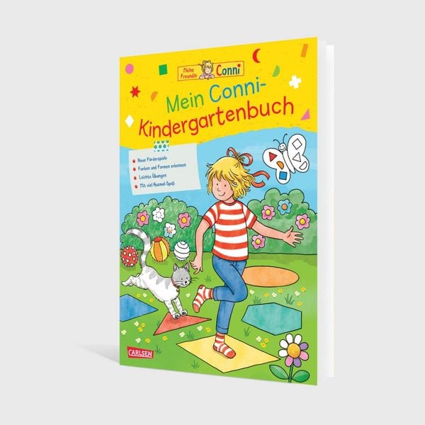 Produktbild: Conni Gelbe Reihe (Besch&auml;ftigungsbuch): Mein Conni-Kindergartenbuch
