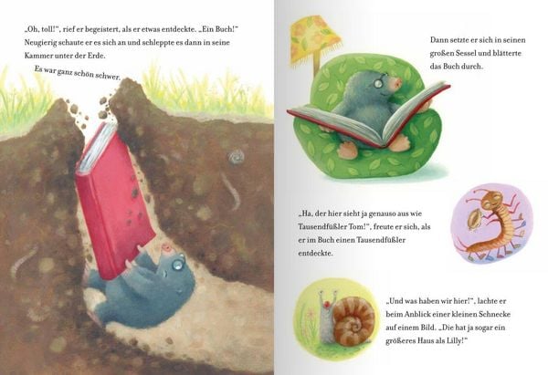 Produktbild: Maulwurf Emil findet ein Buch