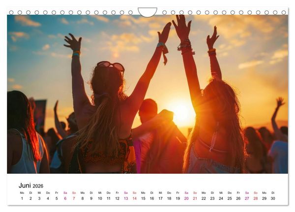 Produktbild: Ein cooler Sommer (Wandkalender 2026 DIN A4 quer), CALVENDO Monatskalender