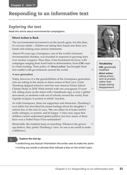Produktbild: Lower Secondary English Workbook: Stage 7