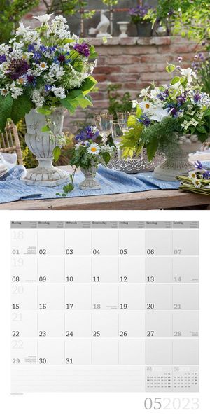Blumenzauber Kalender 2023 - 30x30