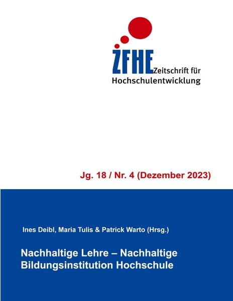 Produktbild: Nachhaltige Lehre - Nachhaltige Bildungsinstitution Hochschule