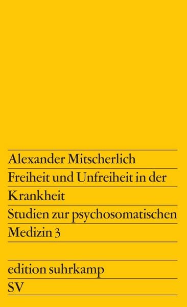 Produktbild: Freiheit und Unfreiheit in der Krankheit