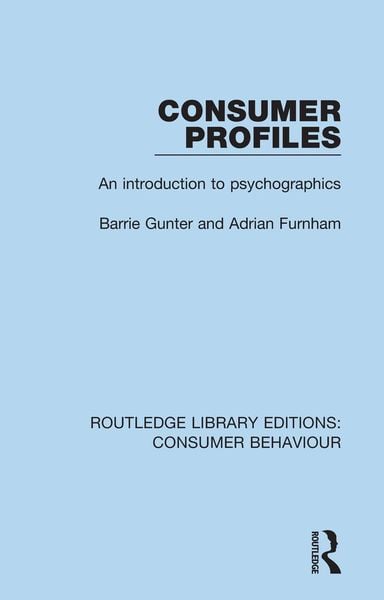 Produktbild: Consumer Profiles (RLE Consumer Behaviour)