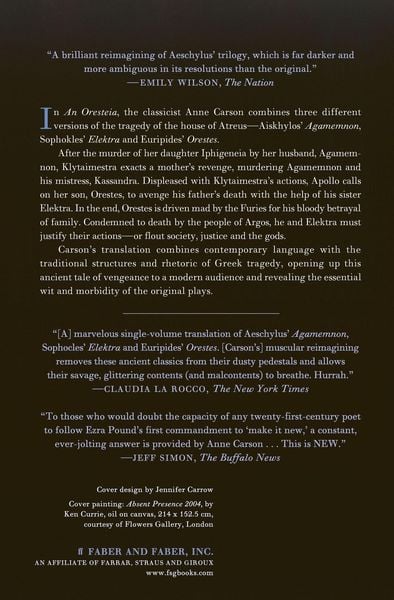 Produktbild: An Oresteia