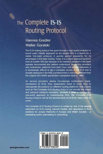 Produktbild: The Complete IS-IS Routing Protocol