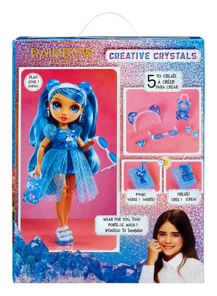 Produktbild: Rainbow High Creative Crystals Fashion Doll- Skyler