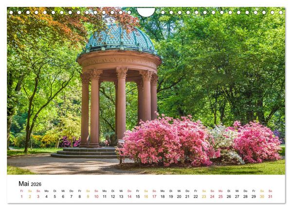 Produktbild: Bad Homburg - Die Perle im Hochtaunus (Wandkalender 2026 DIN A4 quer), CALVENDO Monatskalender