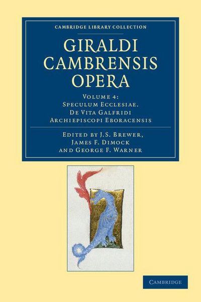 Produktbild: Giraldi Cambrensis Opera - Volume 4