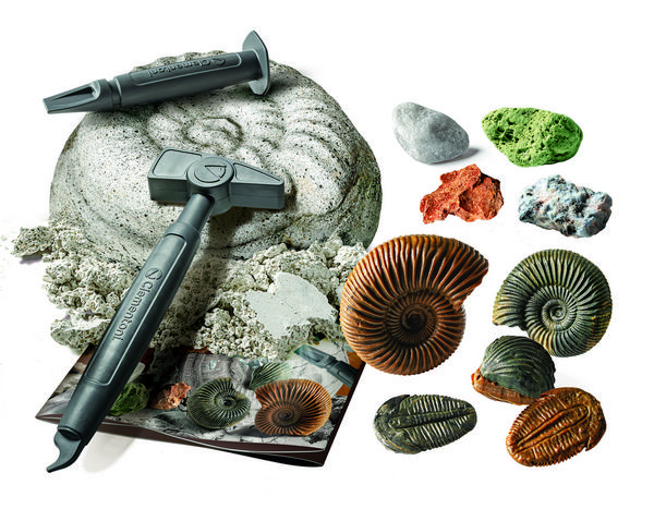 Produktbild: Ausgrabungsset Galileo Fossilien & Mineralien