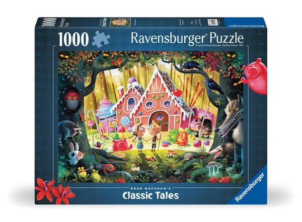 Produktbild: Erwachsenenpuzzle 1000 Teile - Dean MacAdam: H&auml;nsel und Gretel