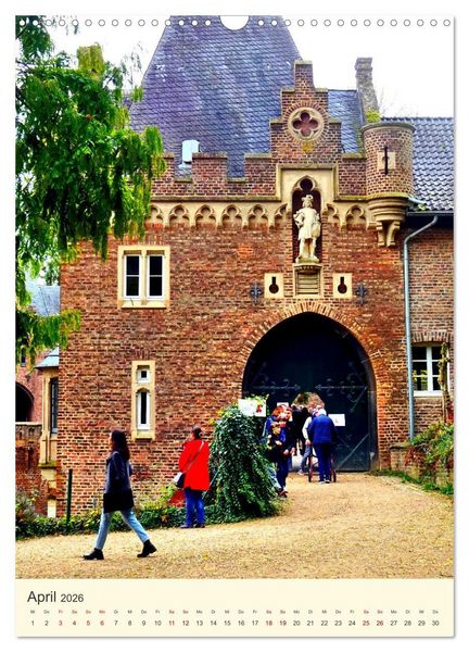 Produktbild: Traumschloss Paffendorf - Ein Juwel im Rheinland (Wandkalender 2026 DIN A3 hoch), CALVENDO Monatskalender