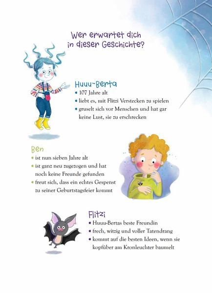 Produktbild: Huuu-Berta - Ein kleines Gespenst zum Geburtstag