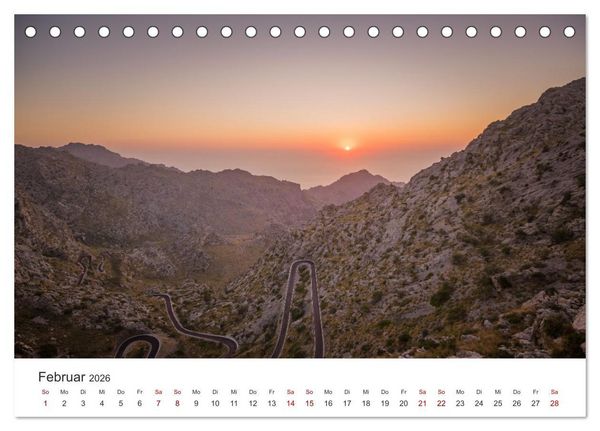 Produktbild: Spanien - einzigartige Motive (Tischkalender 2026 DIN A5 quer), CALVENDO Monatskalender