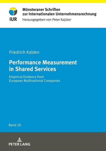 Produktbild: Performance Measurement in Shared Services