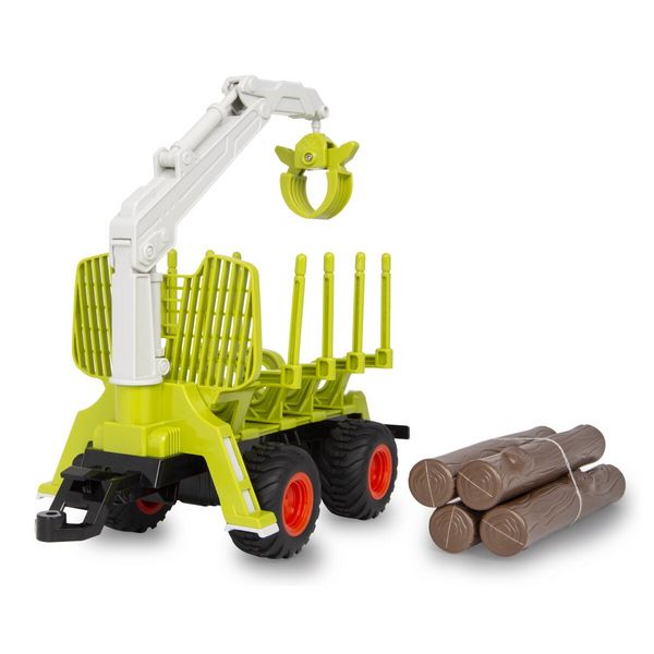 Produktbild: JAMARA 423256 Holzr&uuml;ckewagen mit Kranarm 1:24S