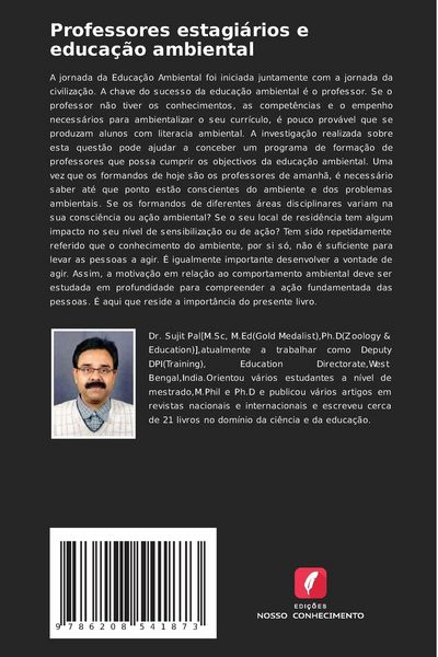 Produktbild: Professores estagi&aacute;rios e educa&ccedil;&atilde;o ambiental