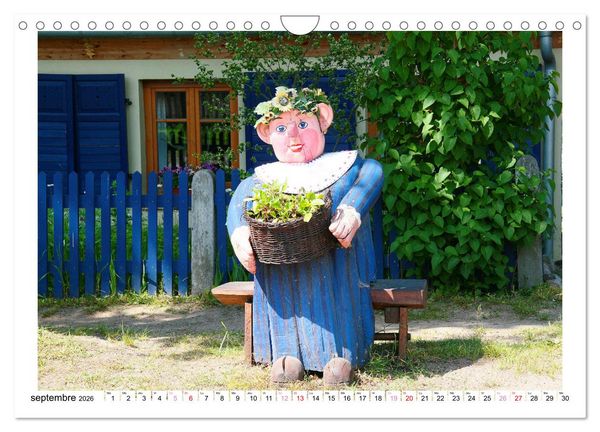 Produktbild: &Agrave; la cl&ocirc;ture du jardin (Calendrier mural 2026 DIN A4 vertical), CALVENDO calendrier mensuel