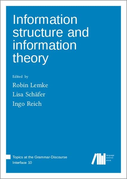 Produktbild: Information structure and information theory
