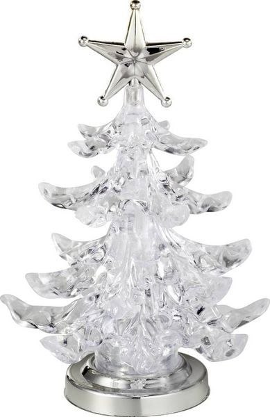 Produktbild: Sygonix SY-4722058 Weihnachtsbaum RGB Durchsichtig, Silber