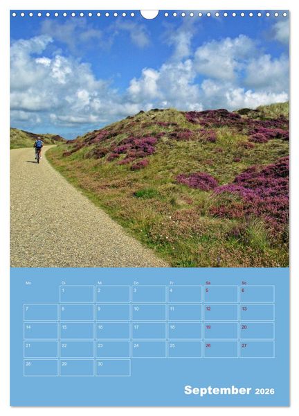 Produktbild: Nordseereise &ndash; J&uuml;tland in D&auml;nemark &ndash; Von Blavand bis Henne Strand (Wandkalender 2026 DIN A3 hoch), CALVENDO Monatskalender