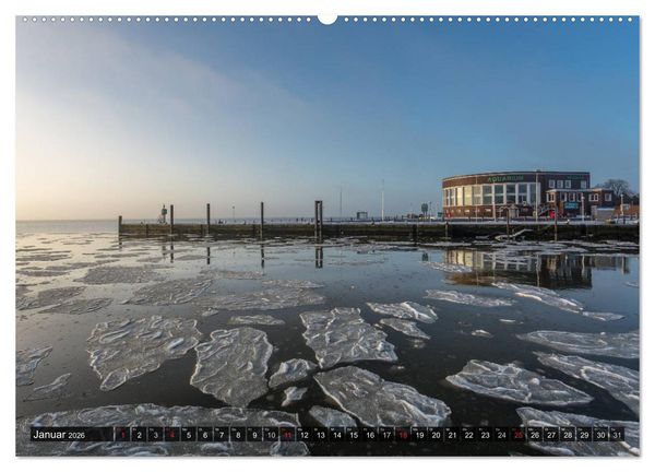 Produktbild: Wilhelmshaven maritim (Wandkalender 2026 DIN A2 quer), CALVENDO Monatskalender
