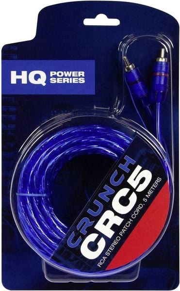 Produktbild: Crunch CRC5 Cinchkabel 5.00m [2x Cinch-Stecker - 2x Cinch-Stecker]