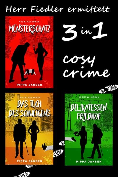 Produktbild: Herr Fiedler ermittelt - 3 cosy crime Fälle