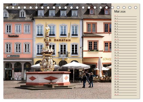 Produktbild: TRIER an der Mosel (Tischkalender 2026 DIN A5 quer), CALVENDO Monatskalender