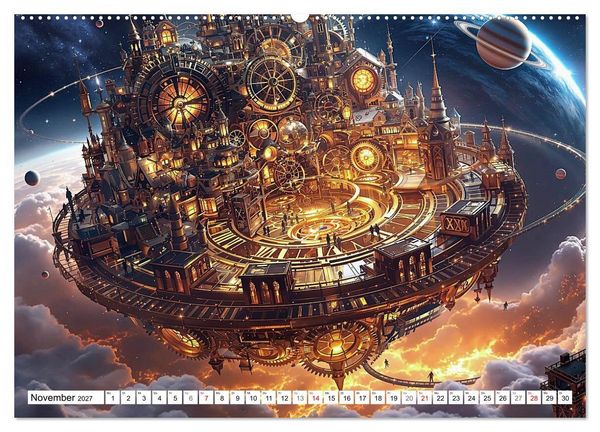 Produktbild: Wimmelnde Wunderwelten (hochwertiger Premium Wandkalender 2027 DIN A2 quer), Kunstdruck in Hochglanz