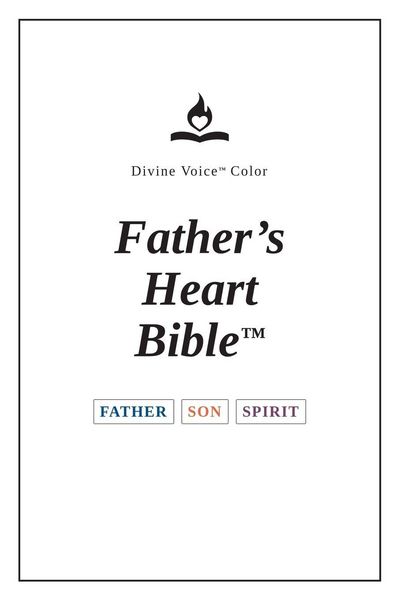 Produktbild: Father's Heart Bible - Regular Print - White Paperback