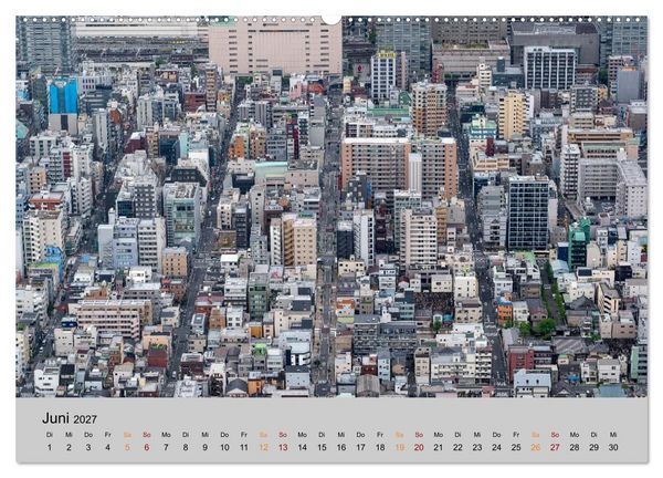 Produktbild: Tokio. Die faszinierende Metropole Japans (hochwertiger Premium Wandkalender 2027 DIN A2 quer), Kunstdruck in Hochglanz