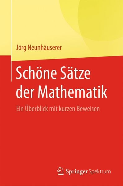 Produktbild: Sch&ouml;ne S&auml;tze der Mathematik
